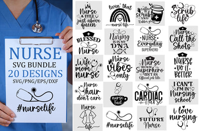 Nurse SVG Bundle SVG MD mominul islam 