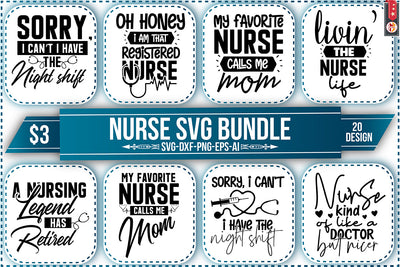 Nurse-svg-Bundle SVG Nbd161 