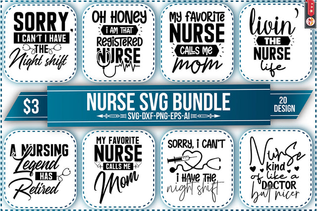 Nurse-svg-Bundle SVG Nbd161 