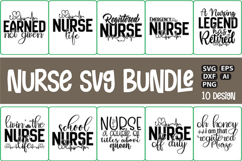 Nurse SVG Bundle SVG nirmal108roy 