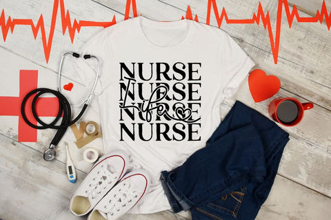 Nurse SVG Bundle SVG Regulrcrative 