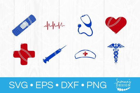Nurse SVG Bundle SVG SavanasDesign 