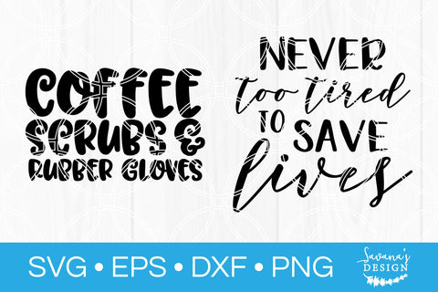 Nurse SVG Bundle SVG SavanasDesign 