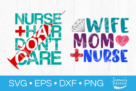 Nurse SVG Bundle SVG SavanasDesign 