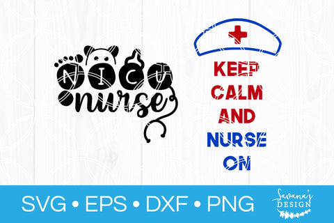 Nurse SVG Bundle SVG SavanasDesign 
