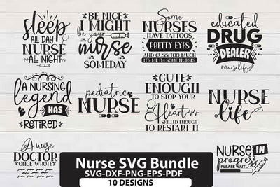 Nurse SVG Bundle SVG shah alam 