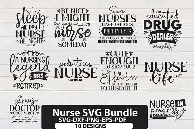 Nurse SVG Bundle SVG shah alam 