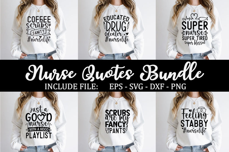 Nurse SVG Bundle SVG SH_Tee store 