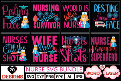 nurse svg bundle SVG Studio Innate 