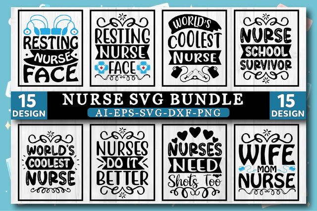 Nurse Svg Bundle SVG SVGista 