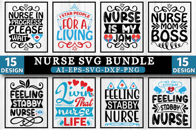 Nurse Svg Bundle SVG SVGista 