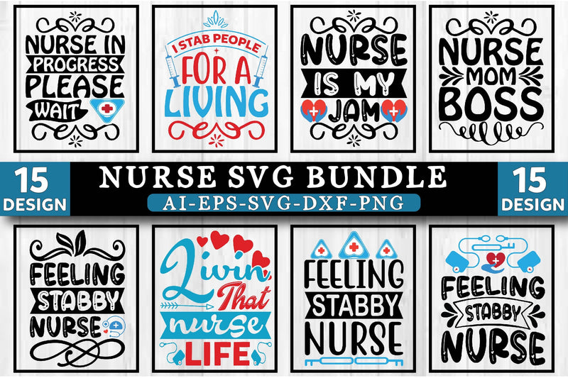 Nurse Svg Bundle SVG SVGista 