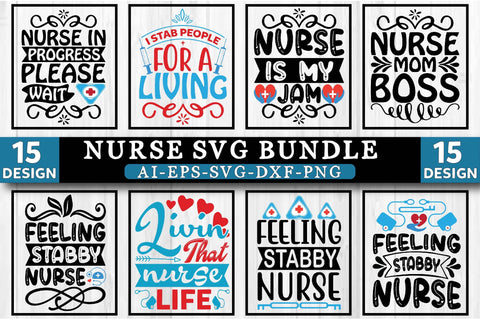 Nurse Svg Bundle SVG SVGista 