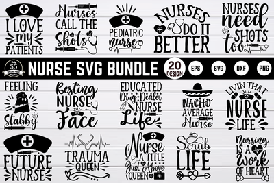 nurse svg bundle vol 2 SVG buydesign 