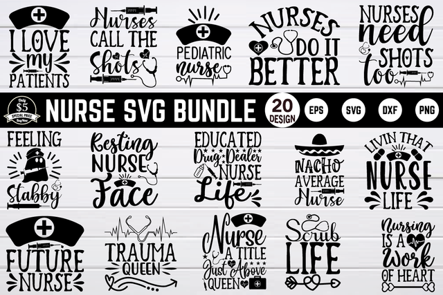 nurse svg bundle vol 2 SVG buydesign 