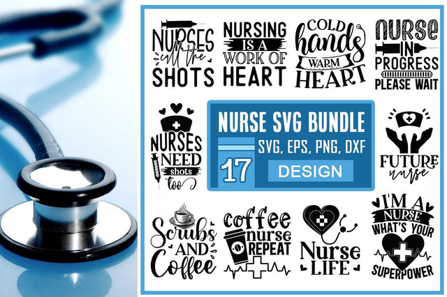 Nurse svg bundle.Nurse design bundle. svg, png, dfx, eps Instant Download, SVG Designangry 