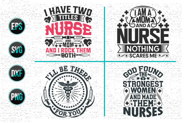 Nurse svg design, Nurses quotes svg bundle. SVG uniquesvg99 
