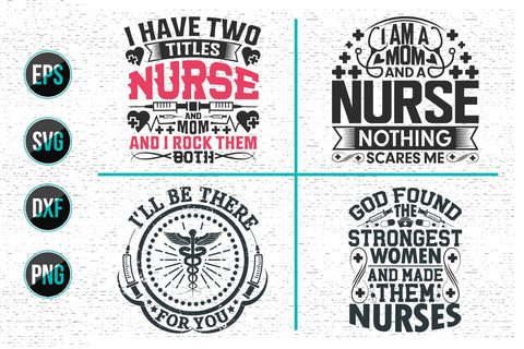 Nurse svg design, Nurses quotes svg bundle. SVG uniquesvg99 