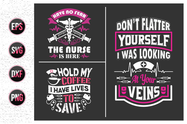 Nurse svg design, Nurses quotes svg bundle. SVG uniquesvg99 