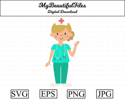 nurse SVG MyBeautifulFiles 
