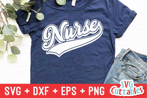 Nurse svg - Nurse Cut File - Nurse swoosh - svg - dxf - eps - Leopard Print - Cut File - Silhouette - Cricut File - Digital Download SVG Svg Cuttables 