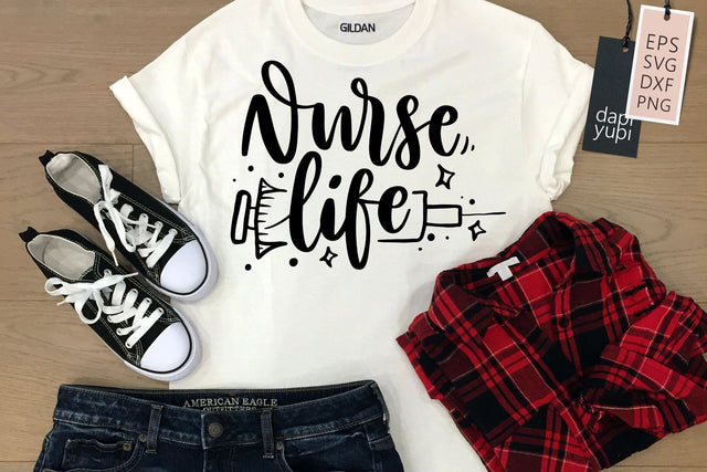 Nurse SVG Nurse Life Quotes SVG dapiyupi store 