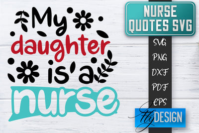 Nurse SVG | Nurse Quotes SVG | Funny Nurse Sayings SVG SVG Fly Design 