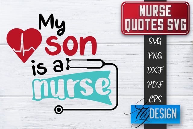 Nurse SVG | Nurse Quotes SVG | Funny Nurse Sayings SVG SVG Fly Design 