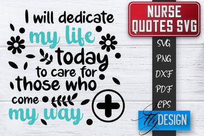 Nurse SVG | Nurse Quotes SVG | Funny Nurse Sayings SVG SVG Fly Design 