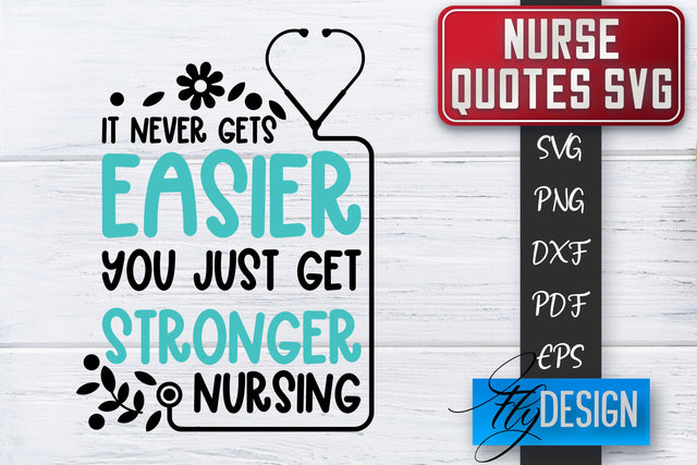 Nurse SVG | Nurse Quotes SVG | Funny Nurse Sayings SVG SVG Fly Design 