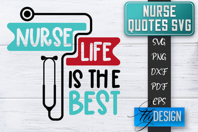 Nurse SVG | Nurse Quotes SVG | Funny Nurse Sayings SVG SVG Fly Design 