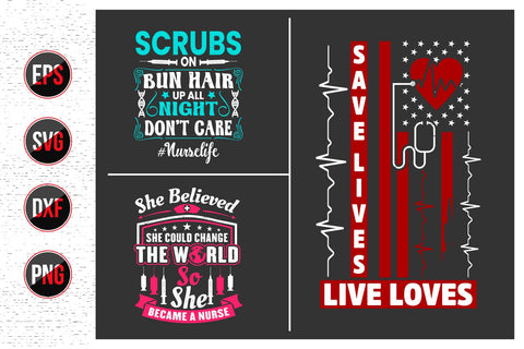 Nurse svg quotes bundle. SVG uniquesvg99 