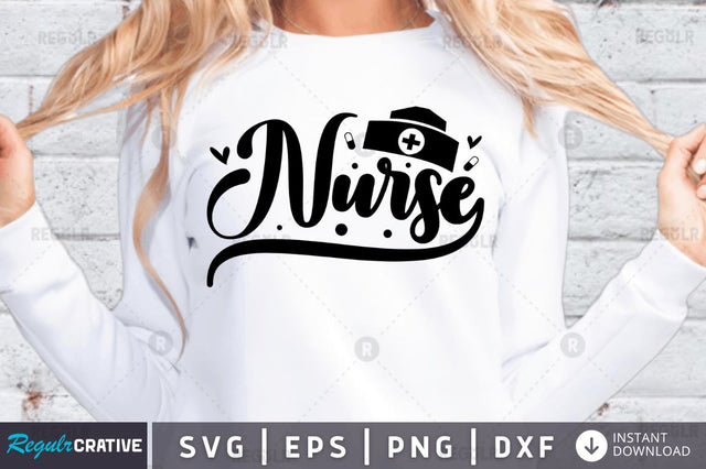 Nurse SVG SVG Regulrcrative 