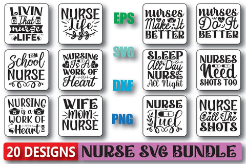 Nurse Svgs Bundle SVG Shahin alam 