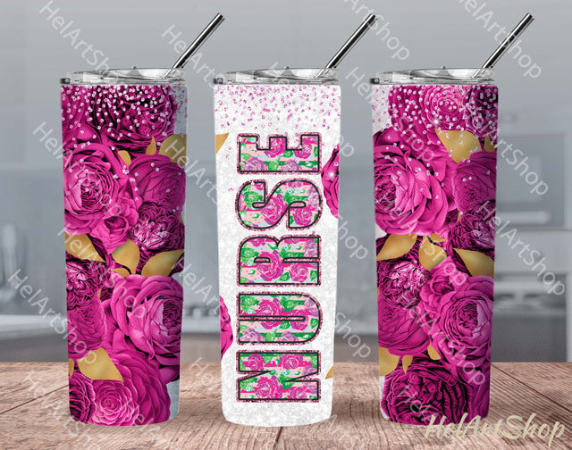Nurse Tumbler PNG | Sublimation Png Sublimation _HelArtShop_ 