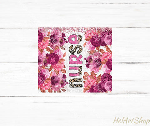 Nurse Tumbler PNG Sublimation, Skinny Tumbler Png Sublimation _HelArtShop_ 