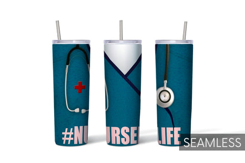 Nurse Tumbler Sublimation Sublimation SvgOcean 