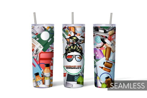 Nurse Tumbler Sublimation Sublimation SvgOcean 