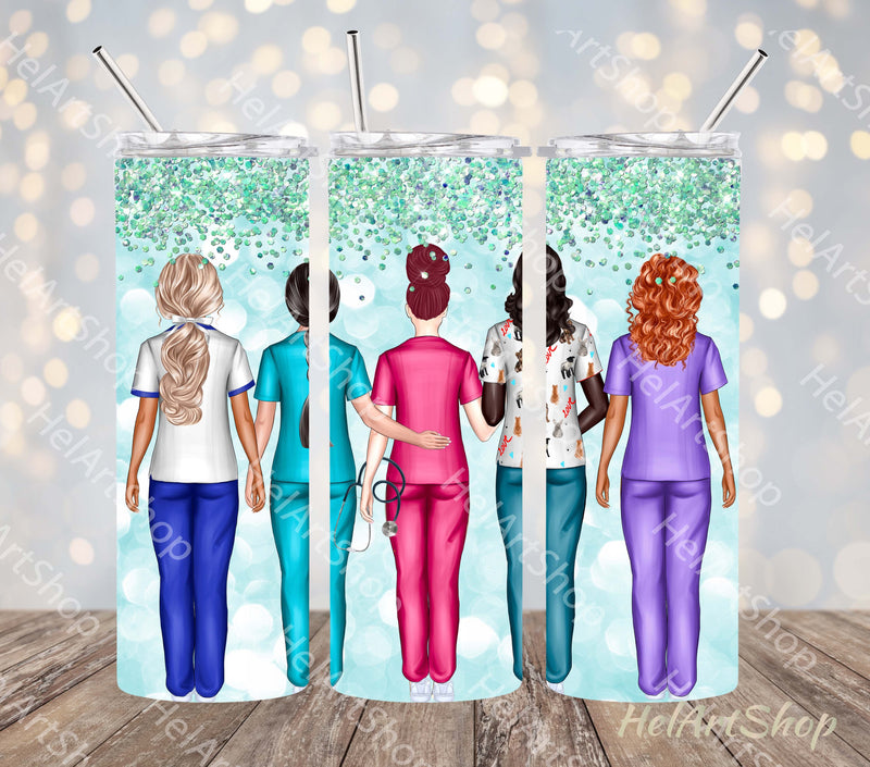 Nurse TumblerTumbler | PNG Sublimation Sublimation _HelArtShop_ 
