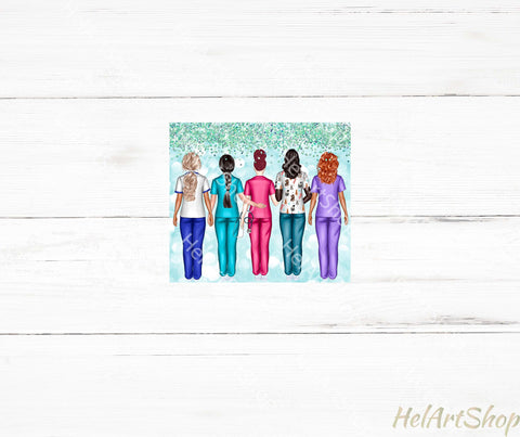 Nurse TumblerTumbler | PNG Sublimation Sublimation _HelArtShop_ 