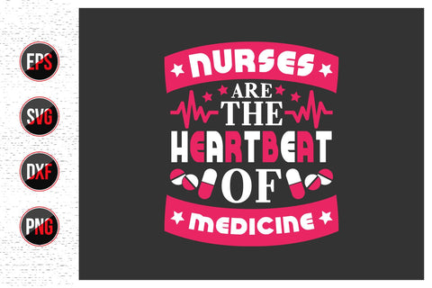 Nurse Typographic Quotes SVG Design Bundle. SVG uniquesvg99 