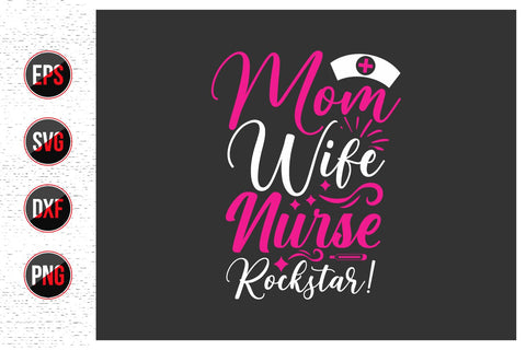 Nurse typographic quotes svg design Bundle. SVG uniquesvg99 