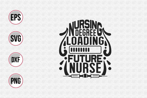 Nurse Typographic Quotes SVG Design Bundle. SVG uniquesvg99 