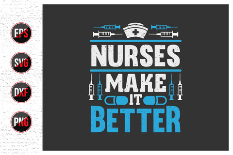 Nurse Typographic Quotes SVG Design Bundle. SVG uniquesvg99 
