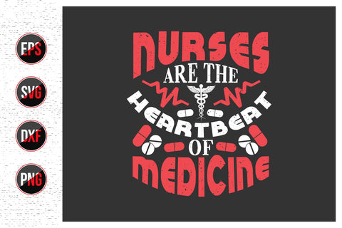 Nurse Typographic Quotes SVG Design Bundle. SVG uniquesvg99 