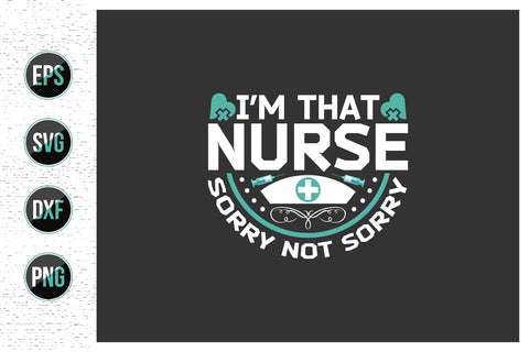 Nurse Typographic Quotes SVG Design Bundle. SVG uniquesvg99 