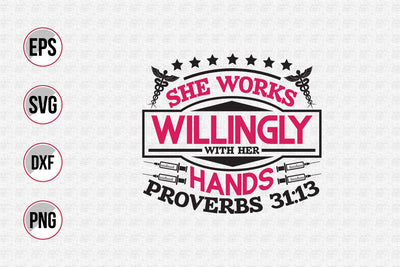Nurse typographic quotes svg design. SVG uniquesvg99 