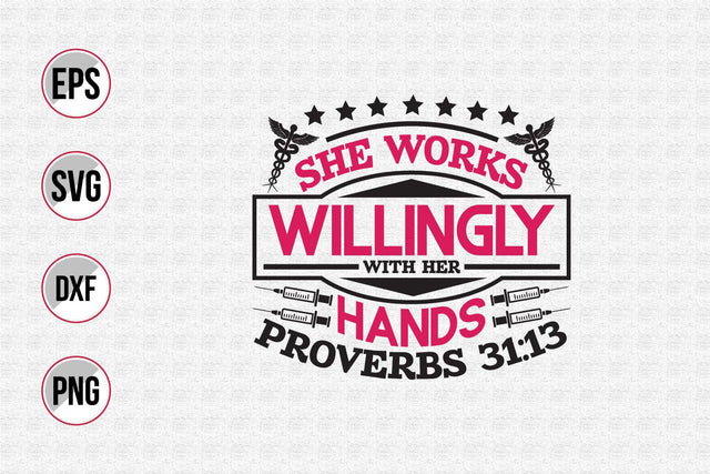 Nurse typographic quotes svg design. SVG uniquesvg99 