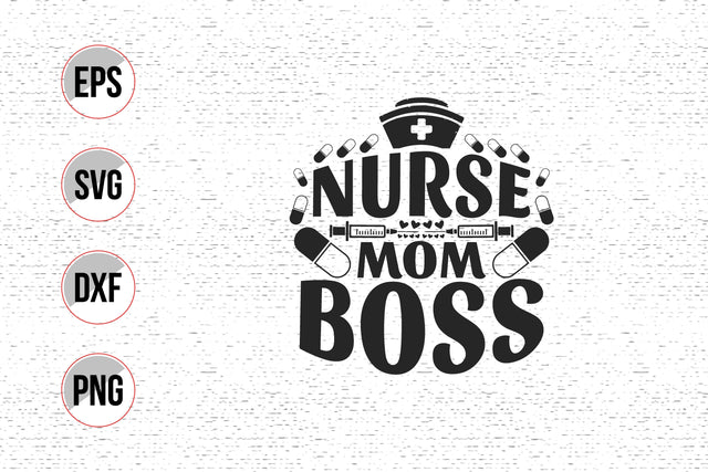 Nurse Typographic Quotes SVG Design. SVG uniquesvg99 