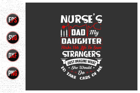 Nurse typographic quotes svg design. SVG uniquesvg99 